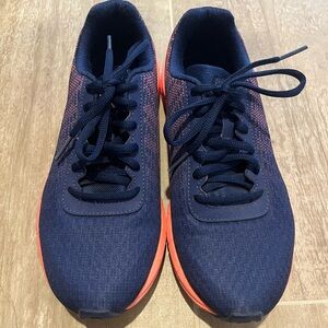 Puma Blue and Orange Athletic Shoe women’s size 7